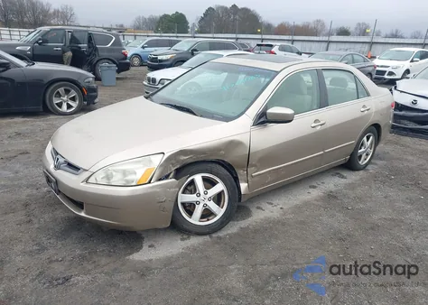2004 Honda Accord 2.4 Ex из США, поврежденный, VIN 1HGCM56684A037387